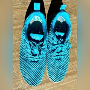 Nobull Blue Mesh w/ Neon Swirl Sole